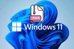 Cómo abrir y extraer archivos RAR en Windows 11