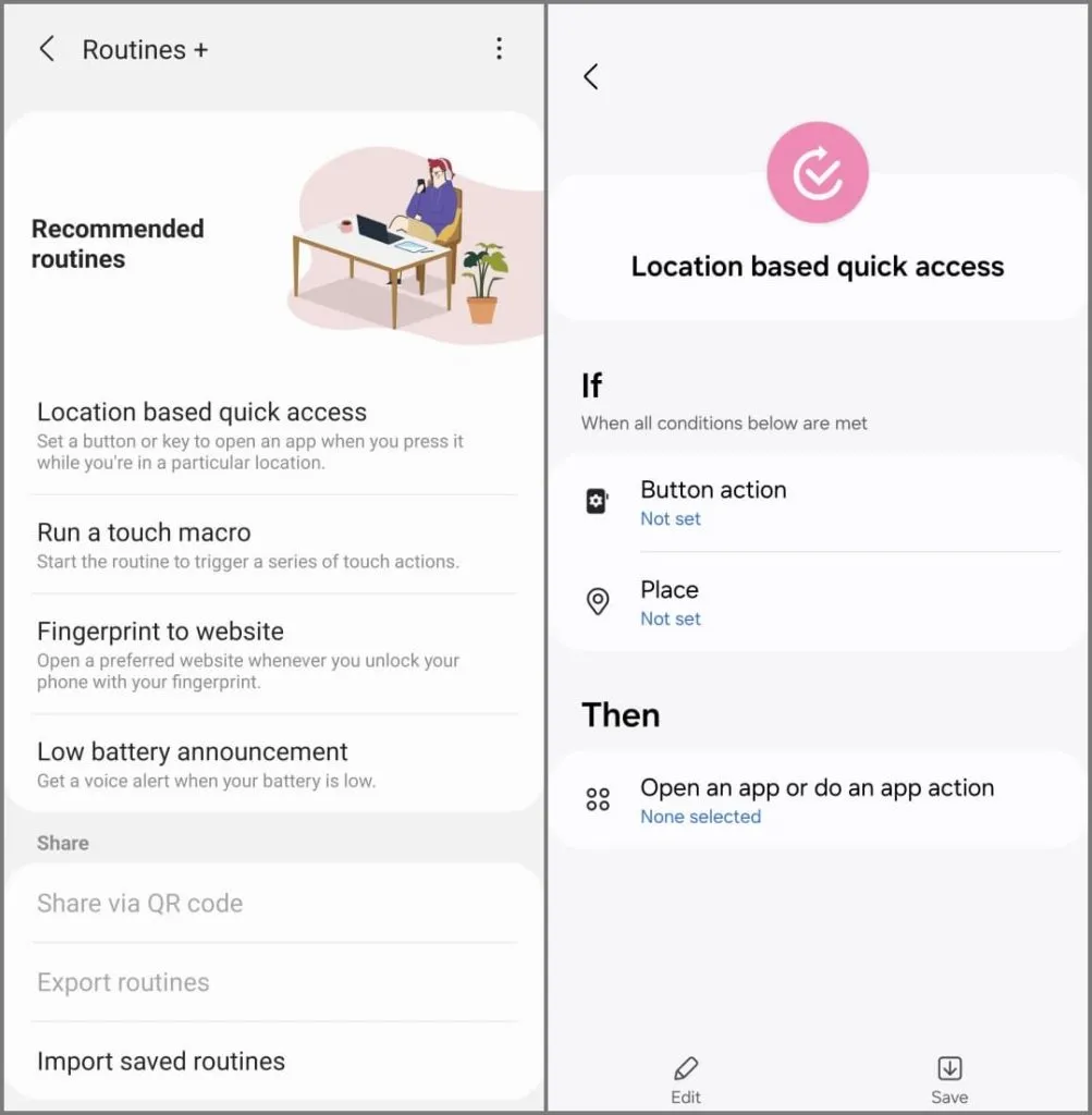 Routine+ Modulo Good Lock su Samsung Galaxy S24