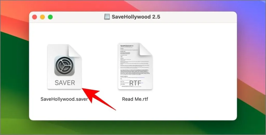 SaveHollywood app på Mac