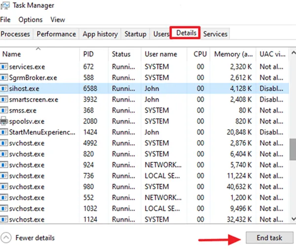 Anfitrión de infraestructura Shell