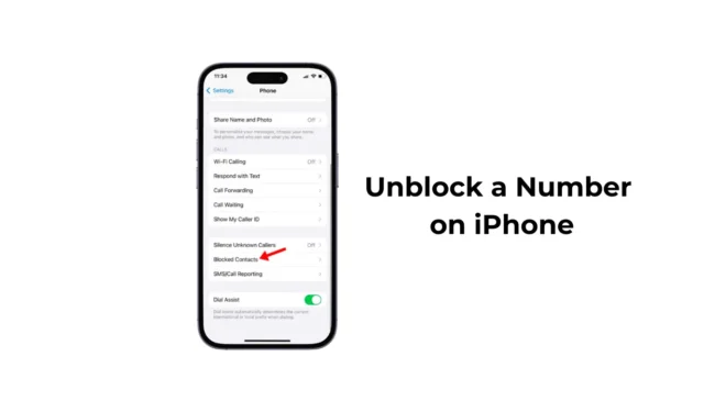 Sådan fjerner du blokering af et nummer på iPhone (alle metoder)