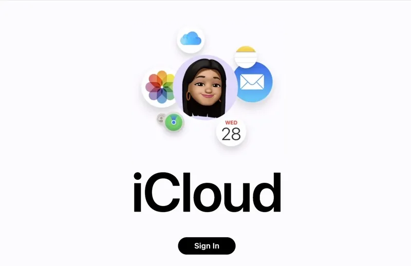 войдите в систему, используя свой Apple ID