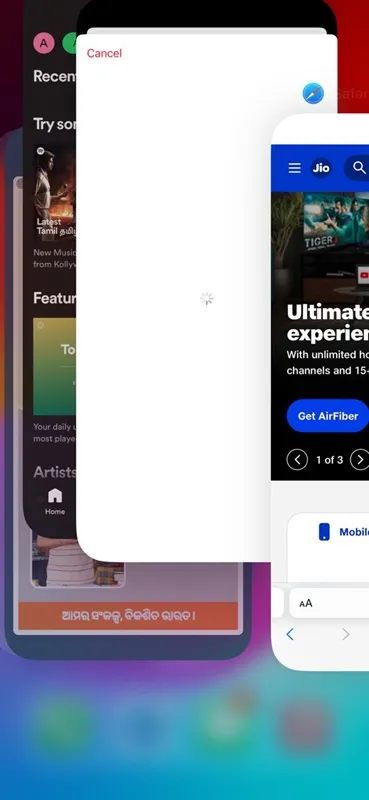 Schließen Sie alle Apps gleichzeitig ohne Home-Button