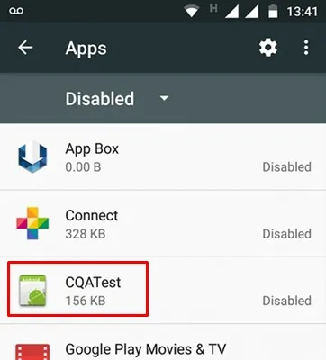 Ho bisogno dell'app CQATest?