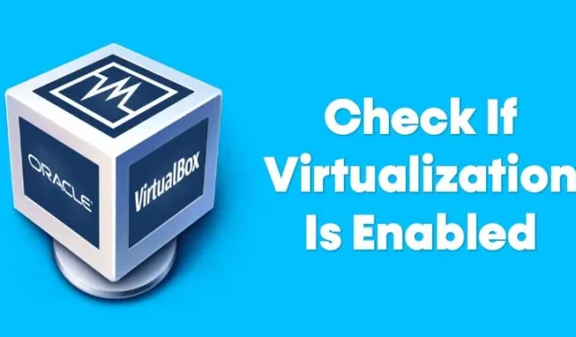 Como verificar se a virtualização está habilitada no Windows 10/11