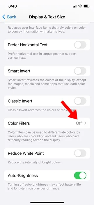 Farbfilter Farbfilter
