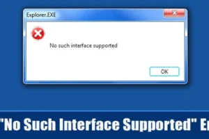Hoe u het foutbericht ‘Geen dergelijke interface ondersteund’ kunt oplossen