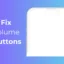 Slik fikser du volumknapper som ikke fungerer på iPhone