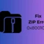 Slik fikser du ZIP-feil 0x80010135: Banen er for lang (5 metoder)