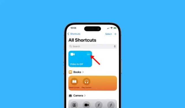 Comment transformer une vidéo en GIF sur iPhone