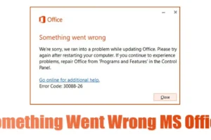 「問題が発生しました」MS Officeエラーを修正する方法