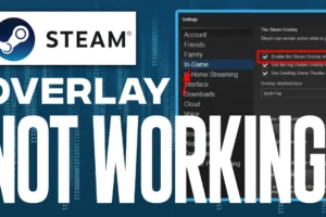 Hvordan rettes Steam Overlay, der ikke virker?