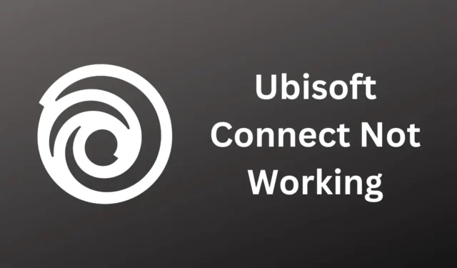 Как да коригирам, че Ubisoft Connect не работи?