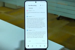 Transcribe Assistin käyttäminen Samsung Galaxy S24:ssä