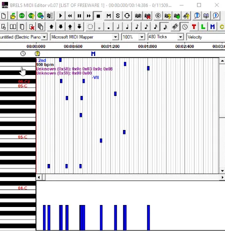 MIDI-редакторы BRELS