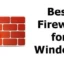 15 Beste GRATIS firewall voor Windows 11/10 pc (2024)