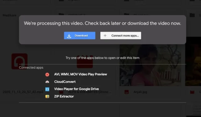 Cómo reparar el error de video de Google Drive aún se está procesando (9 métodos)