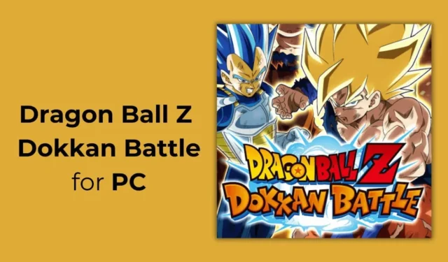 Como baixar e jogar Dragon Ball Z Dokkan Battle no PC