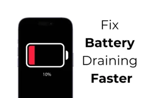 Sådan repareres batteriet, der tømmes hurtigere efter iOS 17.4.1-opdatering