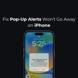 Как исправить всплывающие оповещения, которые не исчезнут на iPhone