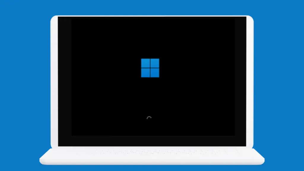 La pantalla reparada se vuelve negra por un segundo en Windows