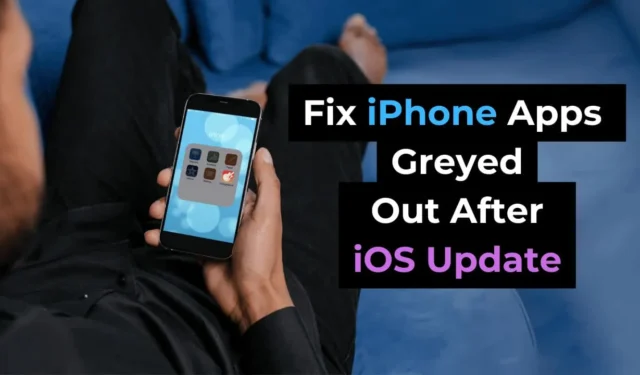 Comment réparer les applications iPhone grisées après la mise à jour iOS