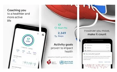 Google Fit - 健身追蹤