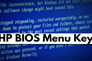 Клавиш BIOS/меню за стартиране на лаптоп HP за Windows 11, 10, 8 и 7