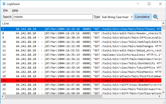 LogViewer