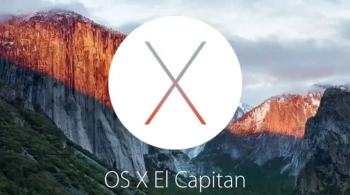 Mac OS X エルキャピタン