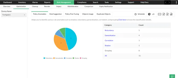 Beheer Engine Firewall Analyzer