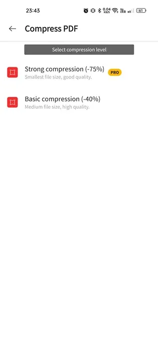 basis compressie