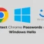 Cómo proteger las contraseñas de Chrome con Windows Hello