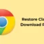 Come ripristinare il pannello di download classico in basso in Google Chrome