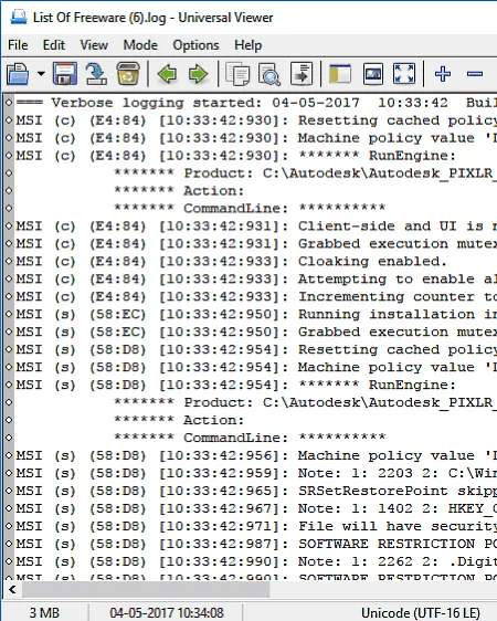 Visualizador universal