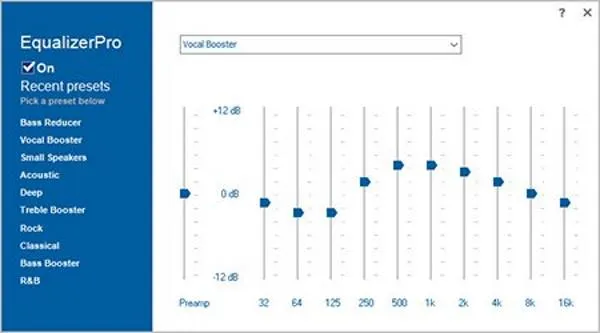 Equaliser Pro