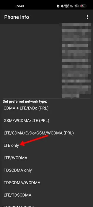 LTE uniquement