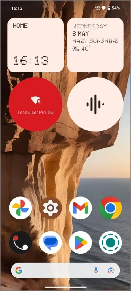 Fondos de pantalla AI en Nothing OS 2.5 en Nothing phone 2a