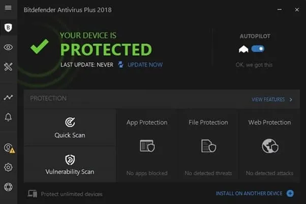 Edición gratuita de BitDefender Antivirus