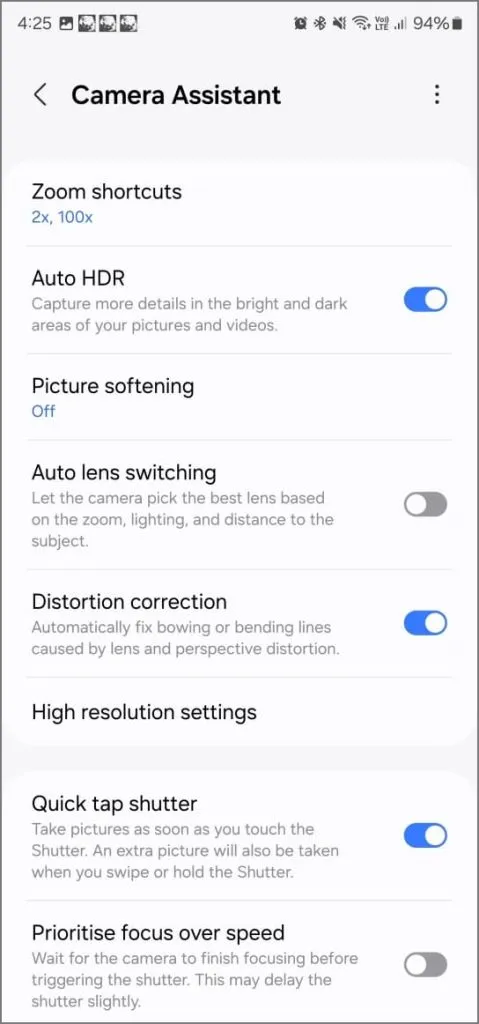 Camera Assistant — модуль Good Lock