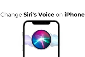 Kā mainīt Siri balsi iPhone tālrunī