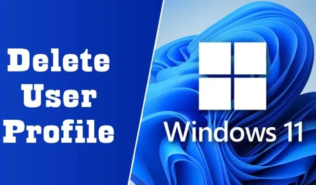 Slik sletter du brukerprofil i Windows 11 (5 metoder)