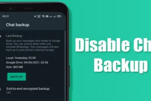 Hoe WhatsApp Chat Backup op Android en iPhone uit te schakelen