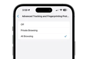 Comment activer le suivi avancé et la protection des empreintes digitales sur iPhone