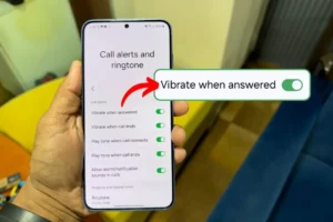 Cómo hacer que cualquier teléfono Android vibre cuando se responde una llamada