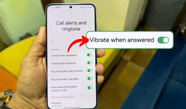 Come far vibrare qualsiasi telefono Android quando si risponde alla chiamata