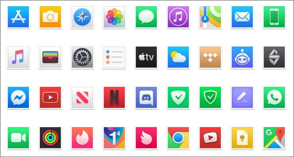 Felicity Pro Icon Pack für iPhone