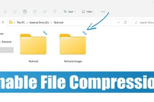 Как да активирате компресирането на файлове в Windows 11