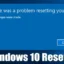 「PC をリセットする際に問題が発生しました」というエラーを修正する方法