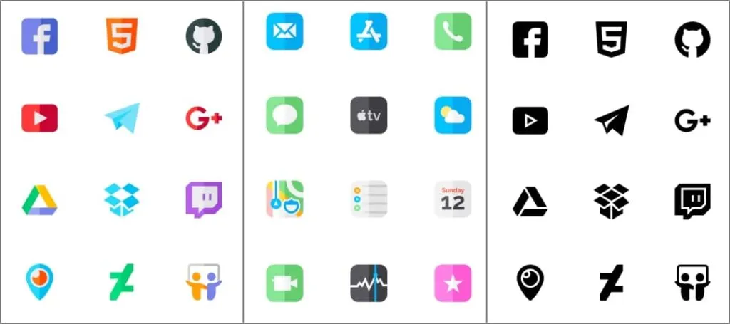 適用於 iOS 的 Flaticons 圖示庫